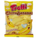 Маршмеллоу банановое с шоколадной начинкой Trolli Choco Bananas 150г Германия
