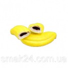 Маршмеллоу банановое с шоколадной начинкой Trolli Choco Bananas 150г Германия