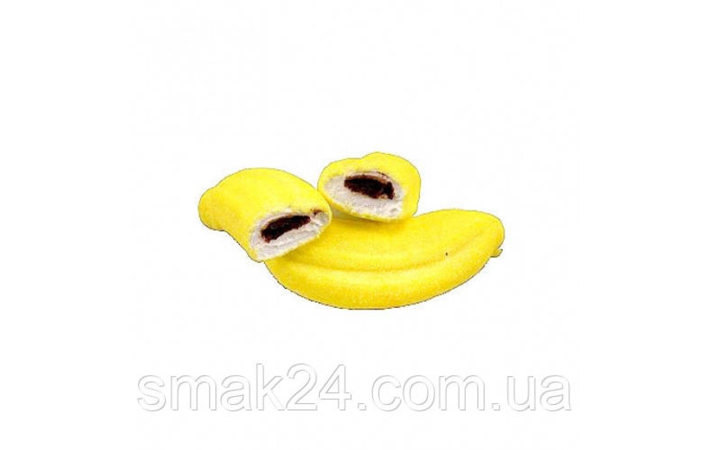 Маршмеллоу банановое с шоколадной начинкой Trolli Choco Bananas 150г Германия