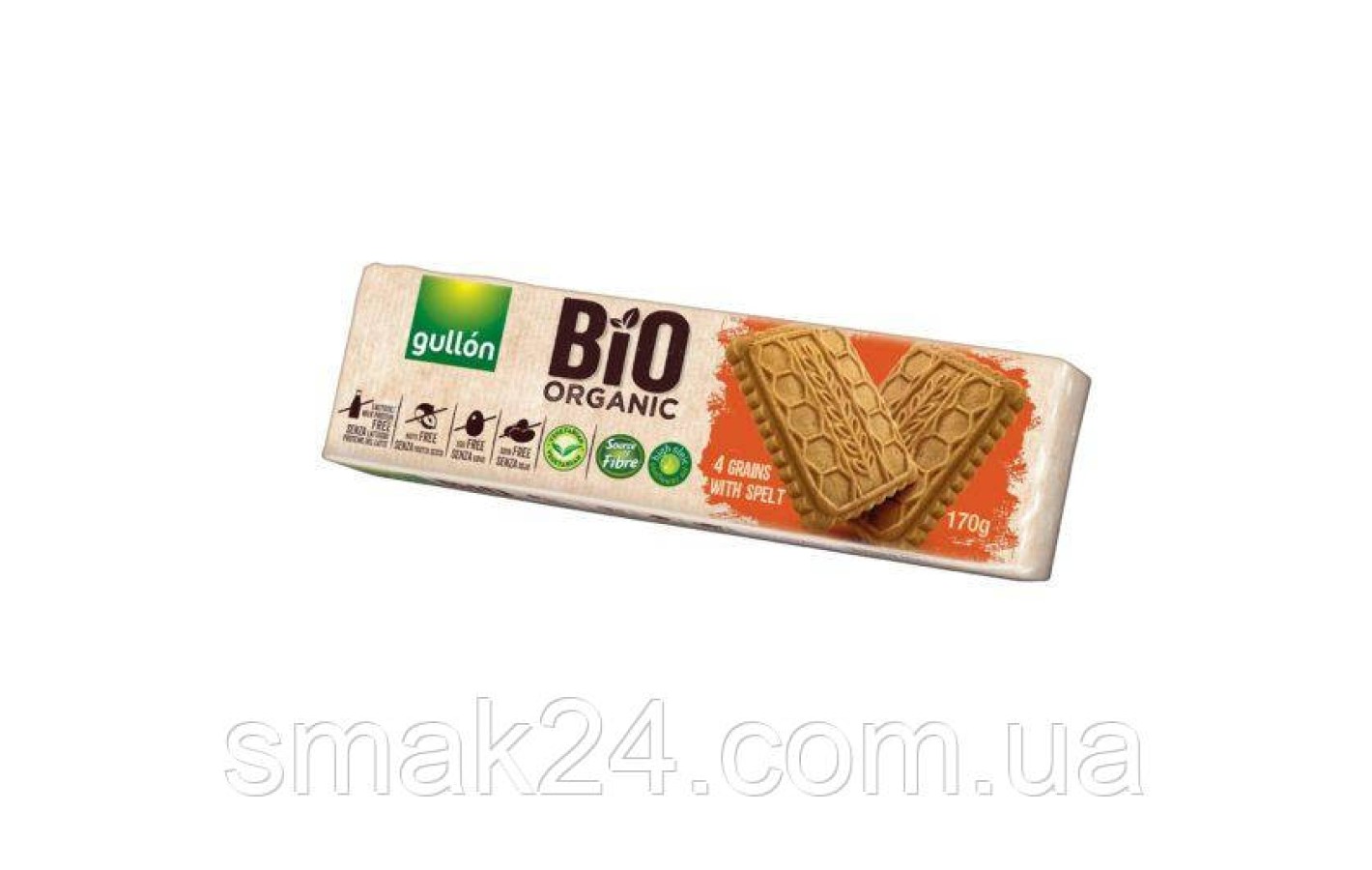 Печиво органічне без алергенів Gullon Bio Organic 170 г Іспанія