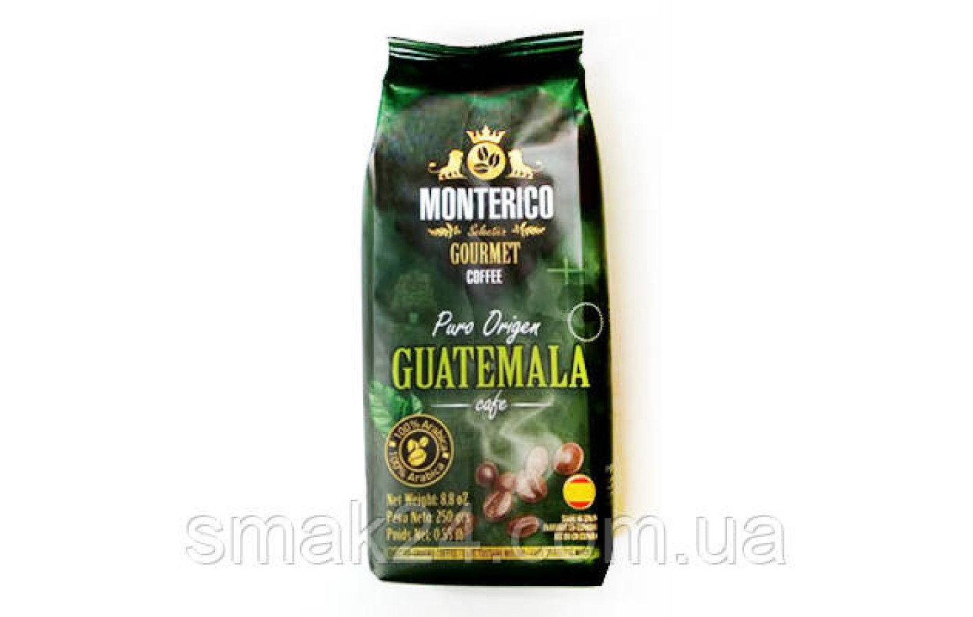 Кофе зерновой MONTERICO GUATEMALA 250г Испания