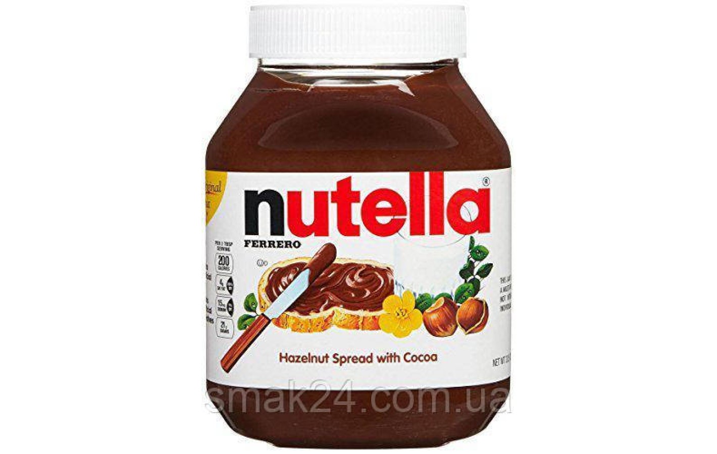 Шоколадно-ореховая паста NUTELLA с лесными орехами Ferrero 1000 г Германия