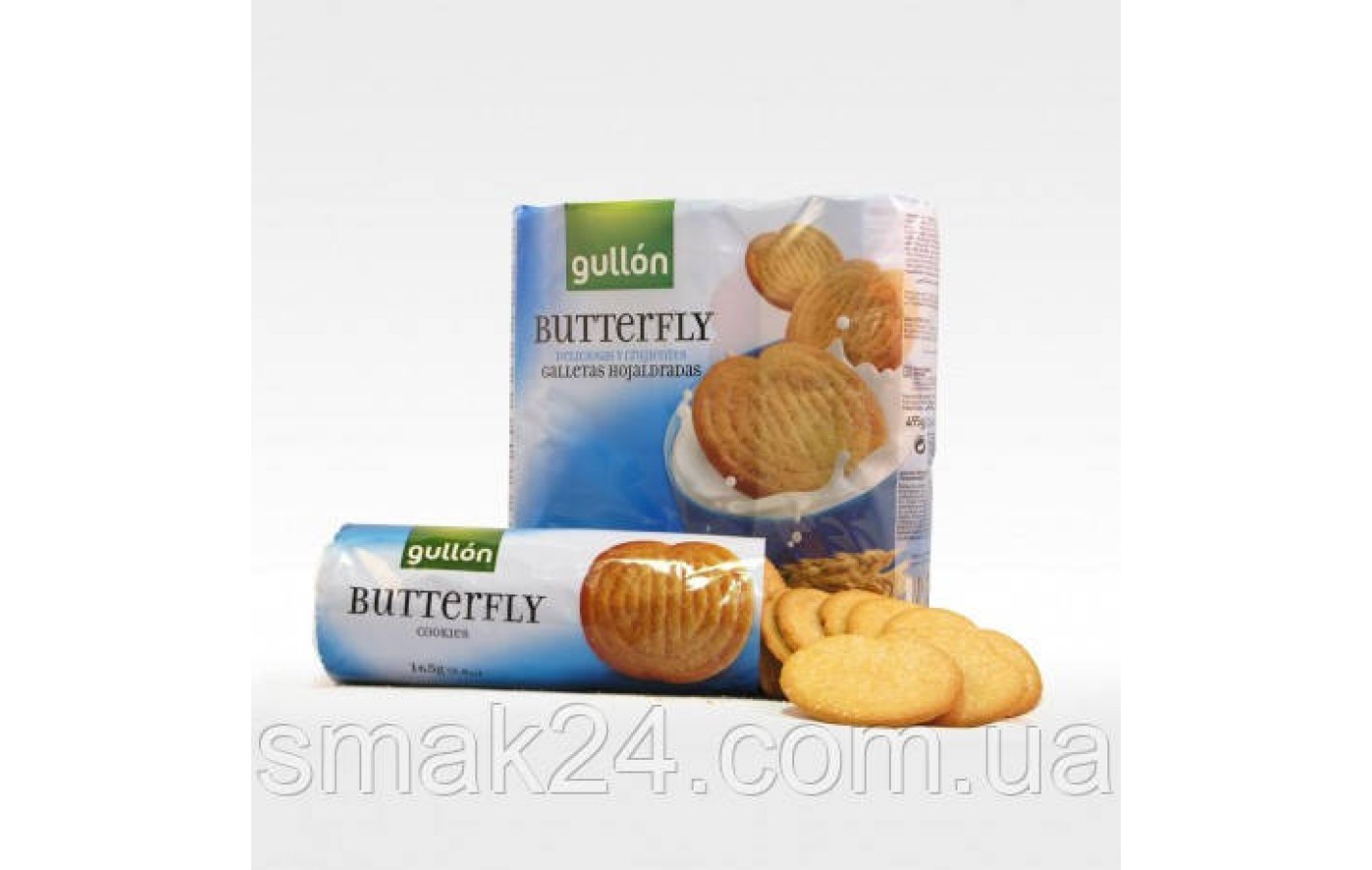 Печенье Бабочка Butterfly высокоолейновое Gullon 495 г  (3х 165г) Испания