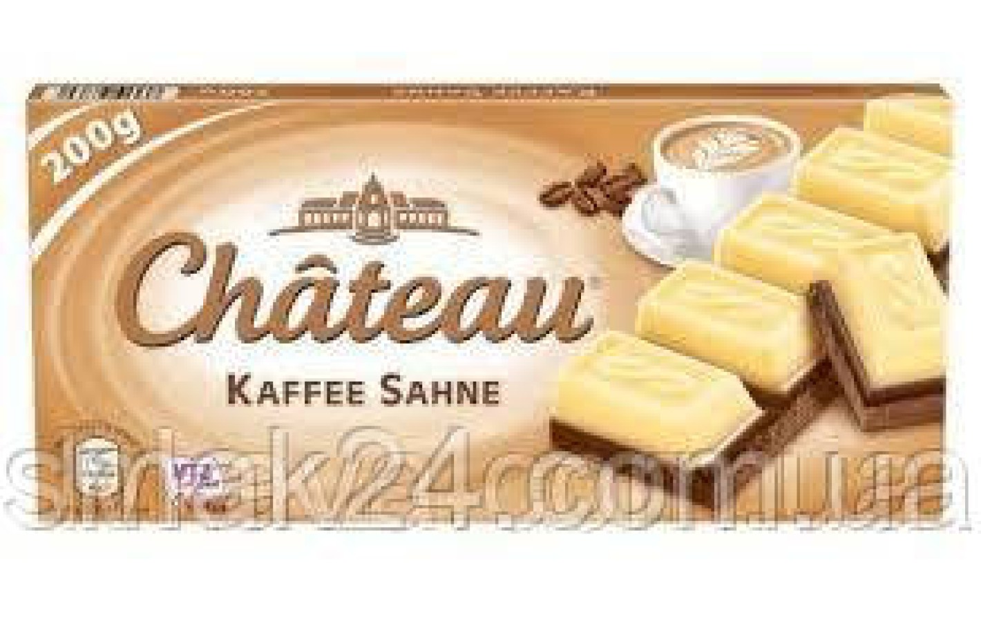 Шоколад Кофейный крем Kaffee Sahne Chateau Германия 200г