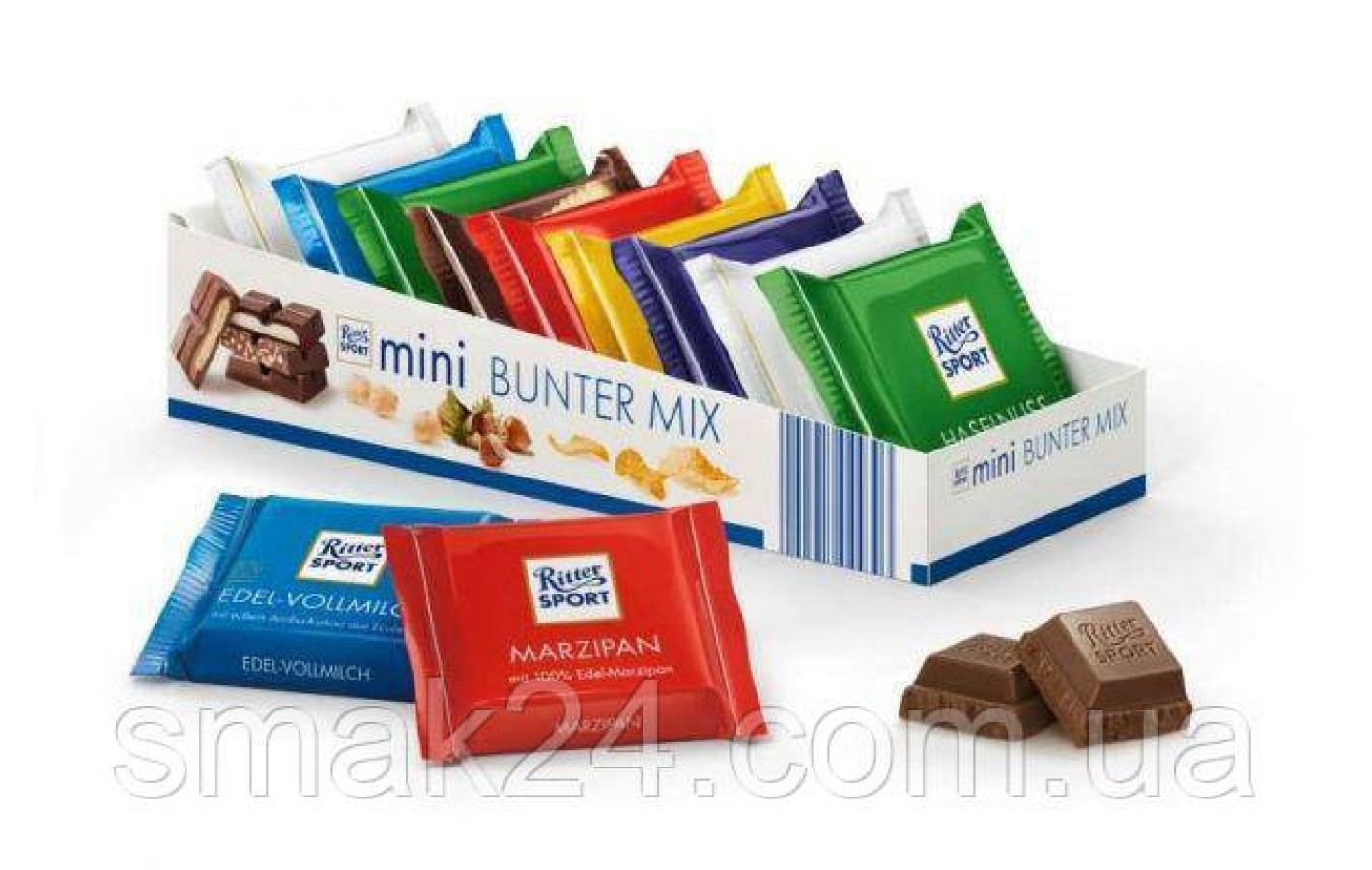 Набор мини-шоколада Ritter Sport Mini Schokospruche 150 г. Германия