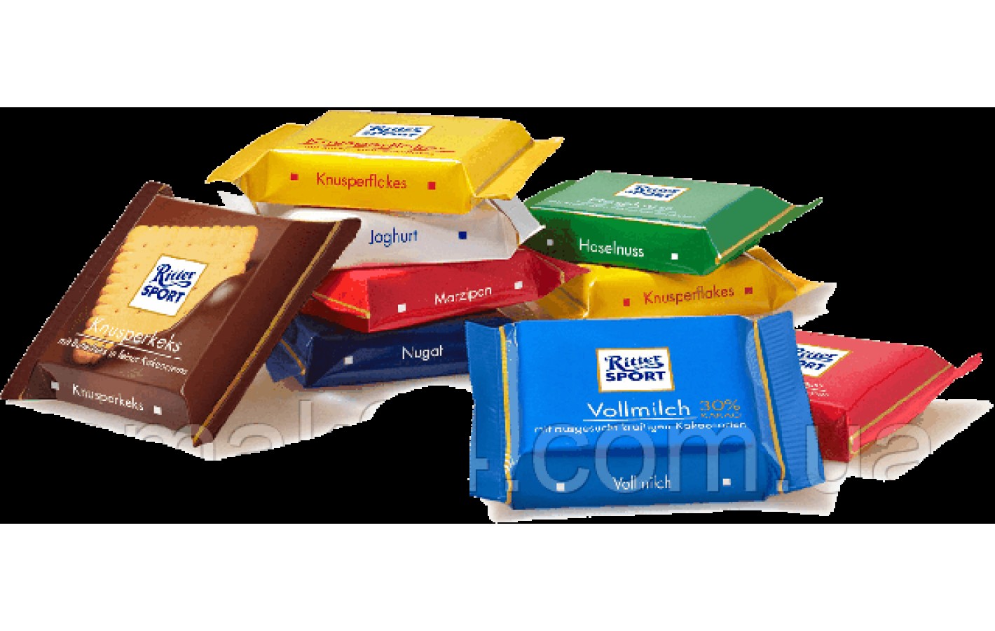 Набор мини-шоколада Ritter Sport Mini Schokospruche 150 г. Германия