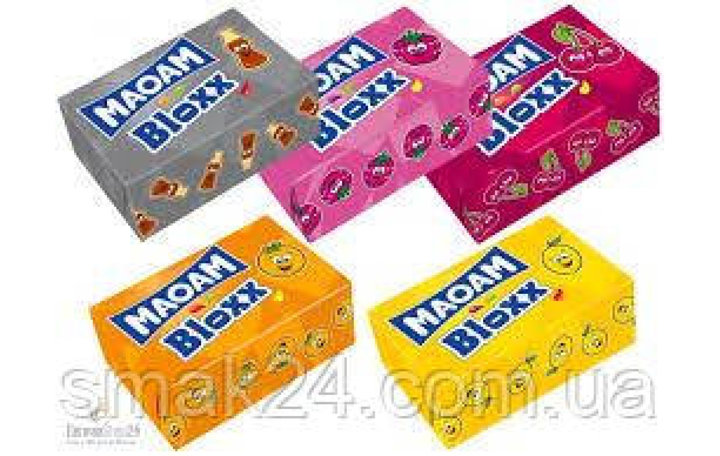 Жевательные конфеты Haribo Maoam Bloxx 220г (10х22г) Германия