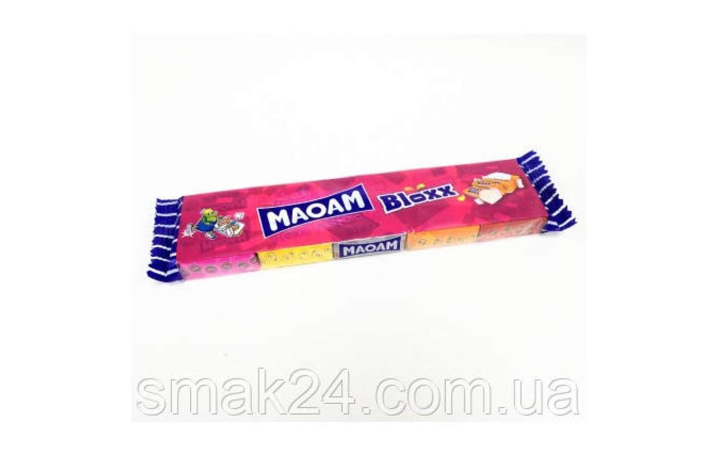 Жувальні цукерки Haribo Maoam Bloxx sour 220г (10х22г) Німеччина