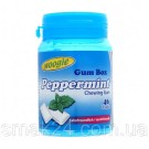 Жевательная резинка с перечной мятой БЕЗ САХАРА 46 штук Peppermint Gum Box Woogie 64.4 г Австрия