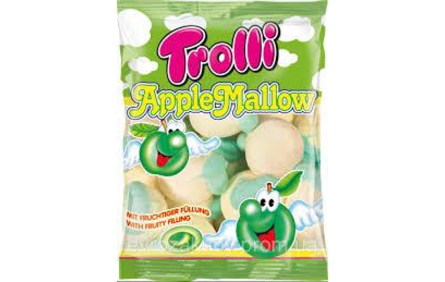 Маршмелоу Яблучна Мальва Trolli Apple Mallow 150 г Німеччина