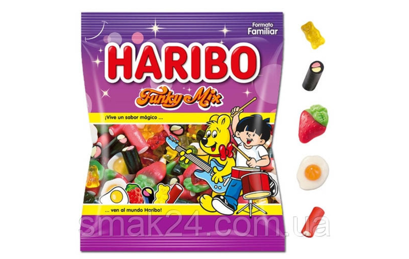 Желейные конфеты Haribo Funky Mix  Германия 100г