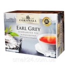 Чай ЭКО черный с бергамотом Cornwall Earl Grey  40 шт Германия