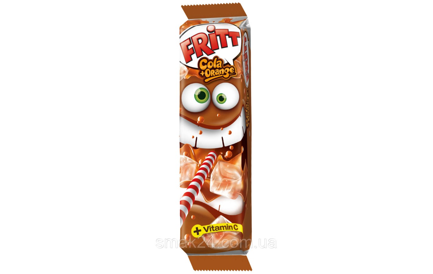 Желейні цукерки Fritt (жувальні) Кола з апельсином Німеччина 70г