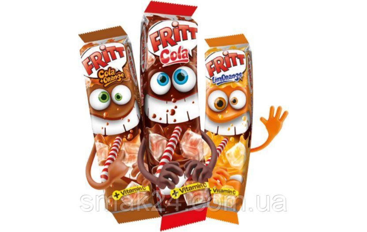 Желейные конфеты Fritt (жевательные) Кола  Германия 70г
