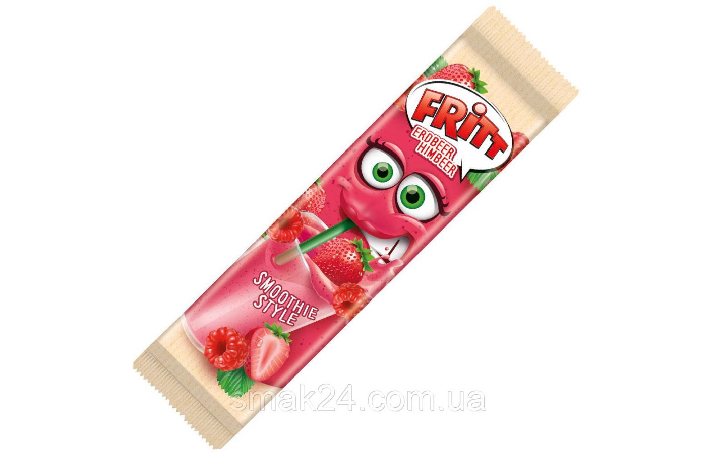 Желейные конфеты Fritt (жевательные) малина и клубника  Германия 70г