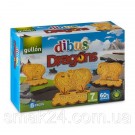 Печенье злаковое с витаминами Dibus Dragons Gullon  Испания 330г (8х37,5г)