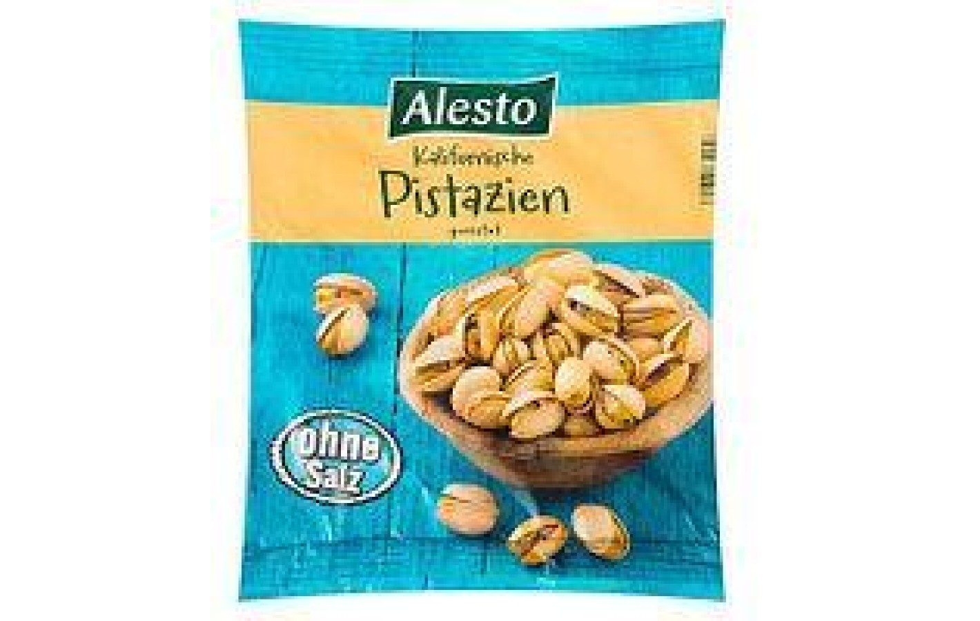 Фисташки без соли Alesto Pistazien, 250 г Германия