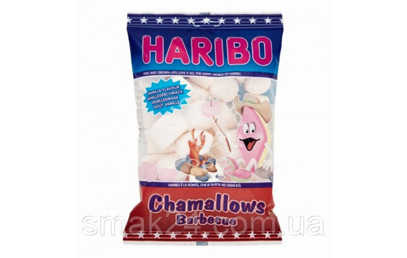 Зефир Маршмэллоу  Барбекю Chamallows BBQ  Haribo 175 гБельгия