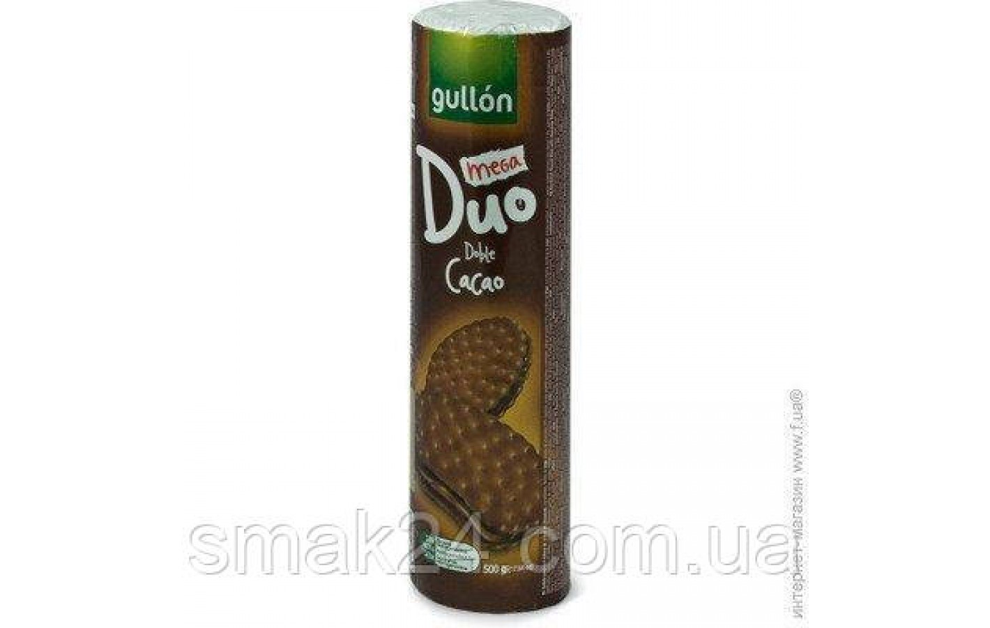 Печенье сэндвич без трансжиров  Duo Mega Temptation Double  с шоколадным кремом Gullon Испания 500 г