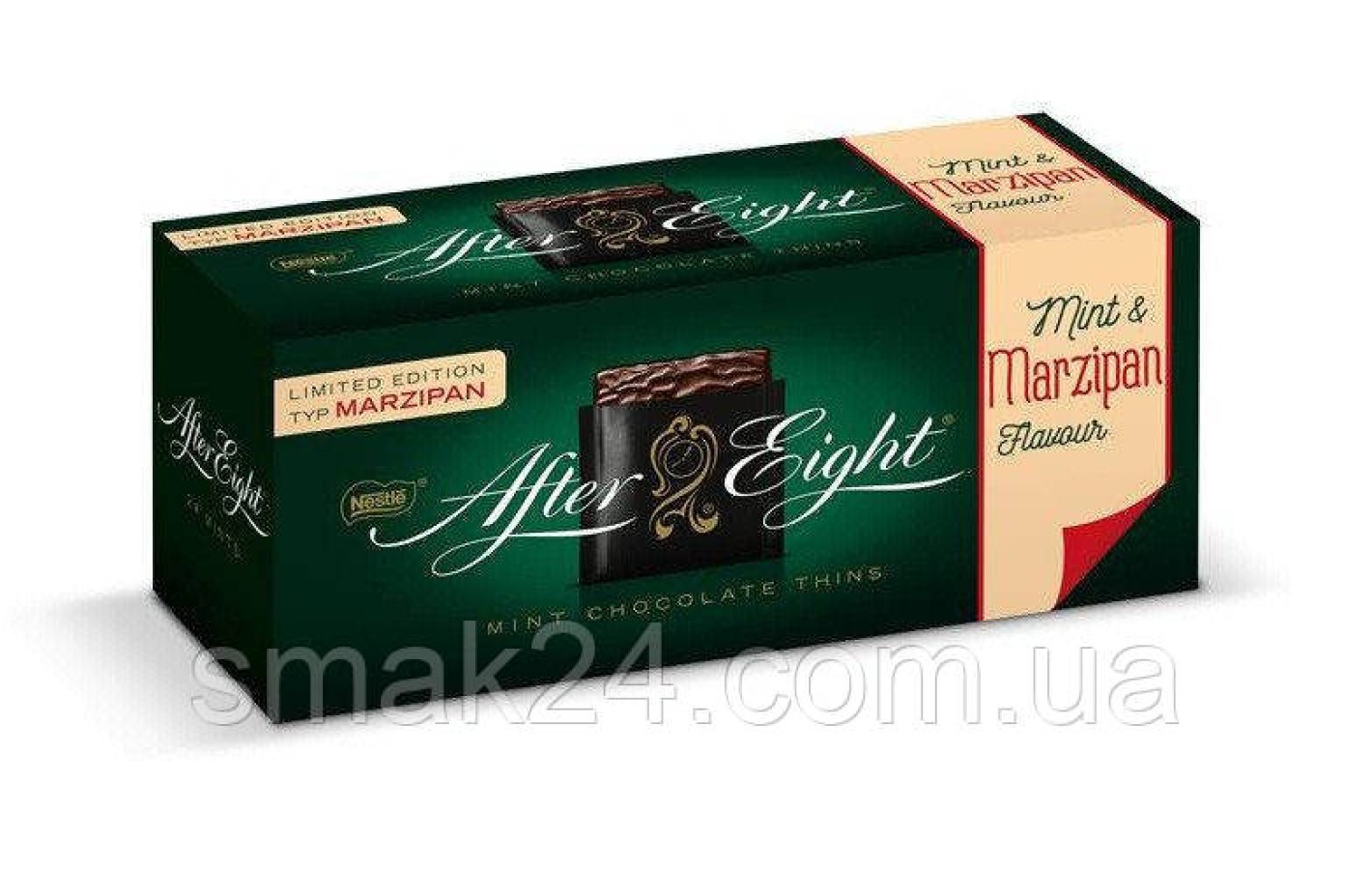 Шоколад (цукерки) After Eight -Mint&Marzipan з м'ятою і марципаном Nestle 200г Швейцарія