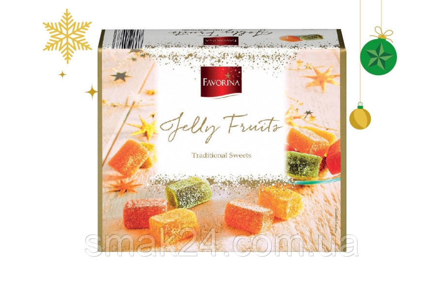 Мармелад  фруктовый Favorina  Jelly fruits 1 кг Германия