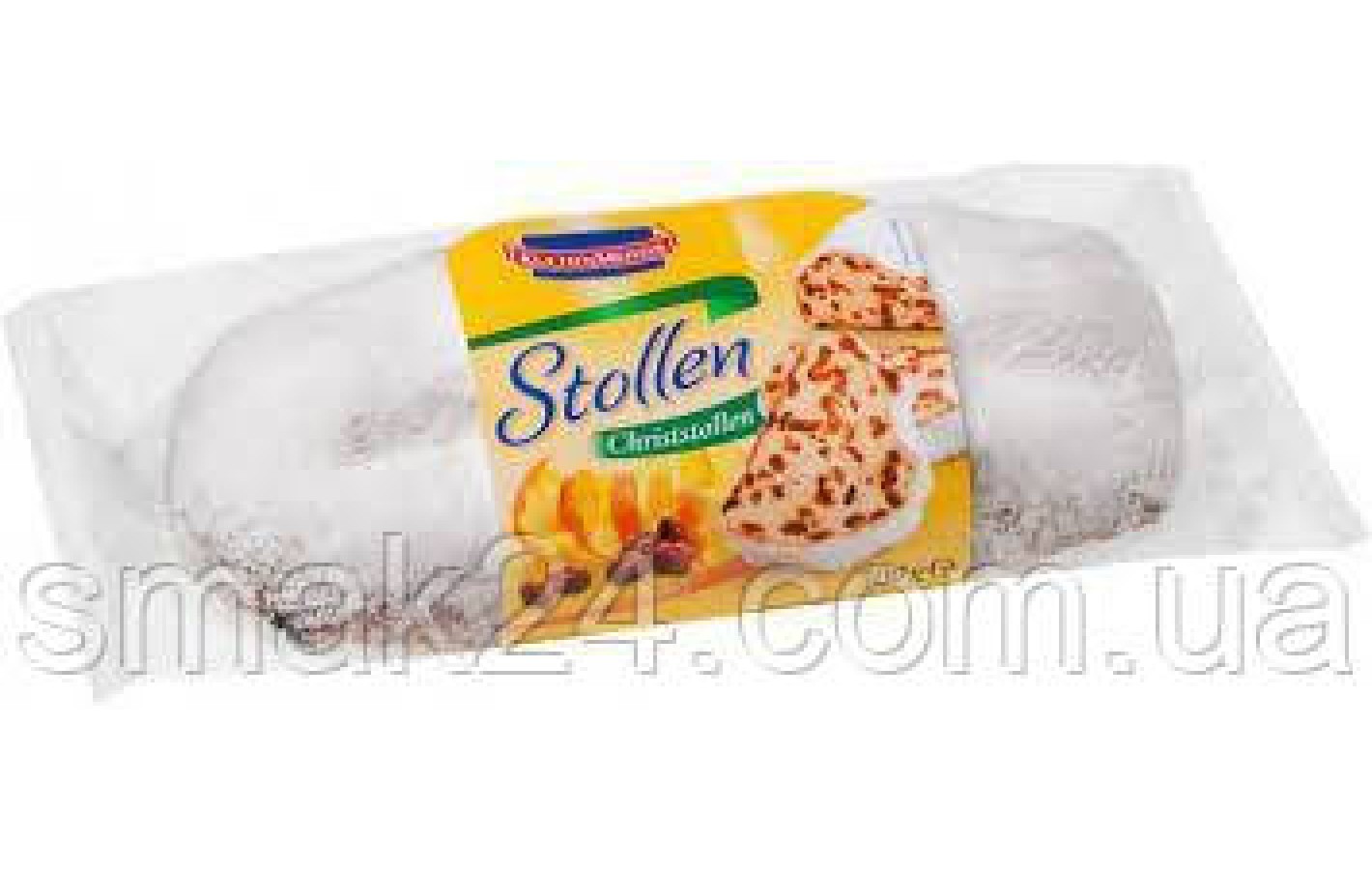 Рождественский кекс Штолен с апельсином и изюмом Stollen Kuchen Meister  Германия 1кг
