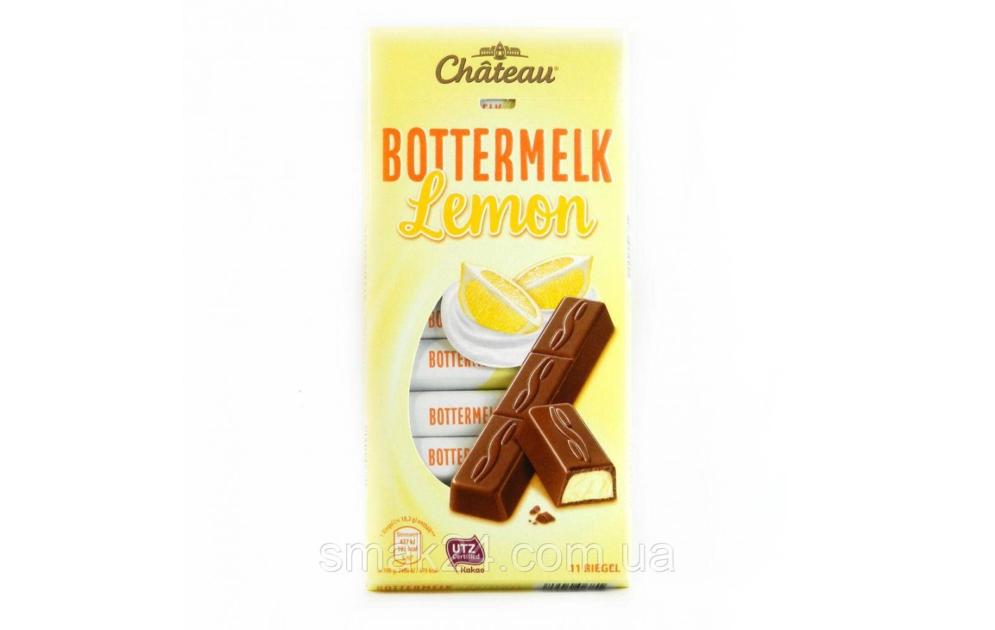Шоколад молочний із лимонним соком Bottermelk Lemon Chaceur Німеччина 200 г