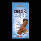 Шоколад молочний з печивом орео Cookies & Milk Chateau Німеччина 200г
