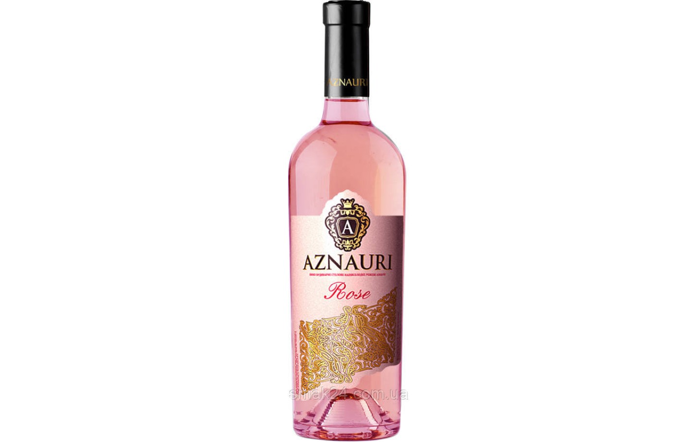 Вино Розовое полусладкое Азнаури, Aznauri Rose 0,75 л Грузия
