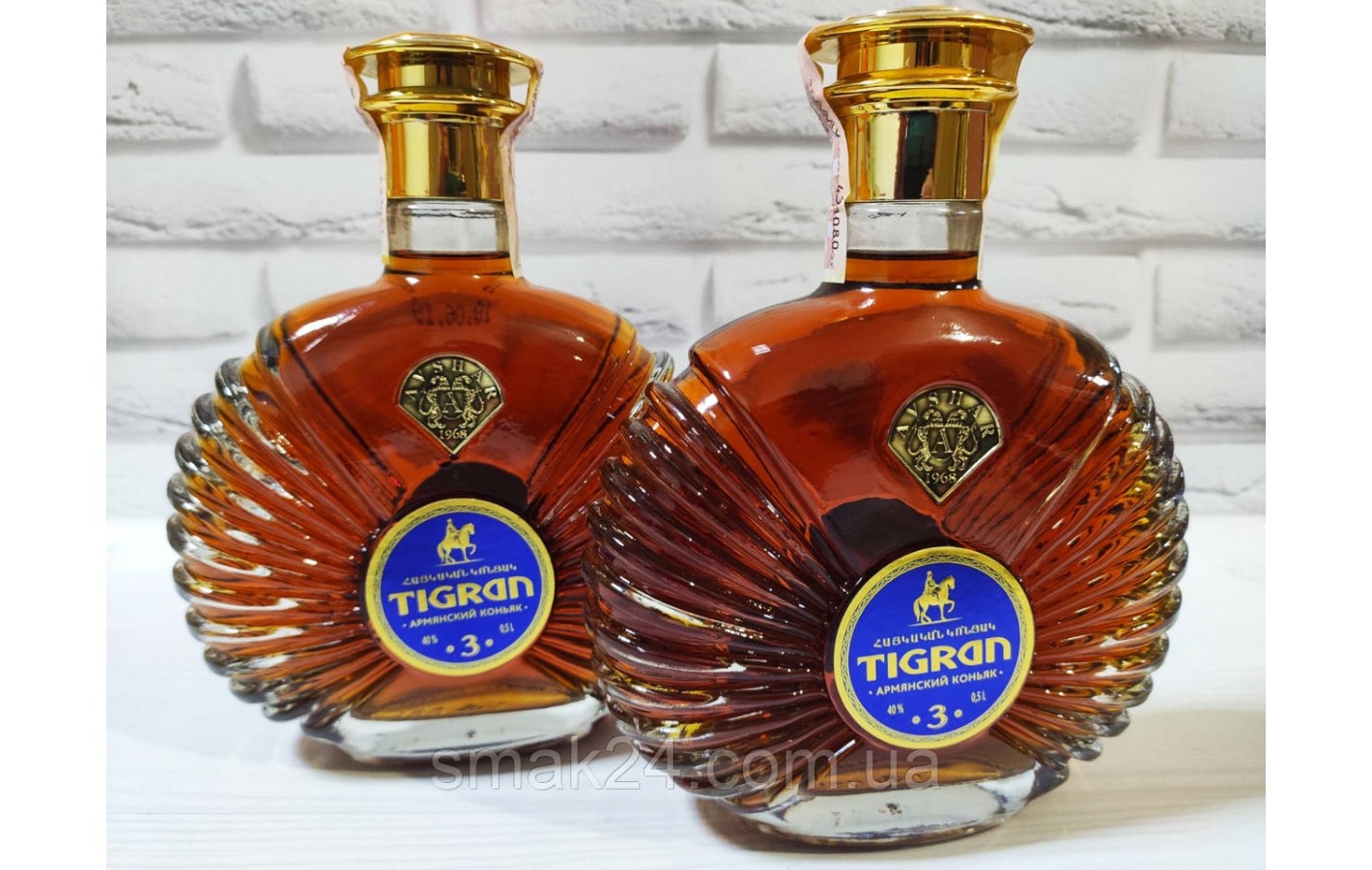 Коньяк Тигран 3 роки витримки 0.5 л 40% Армія