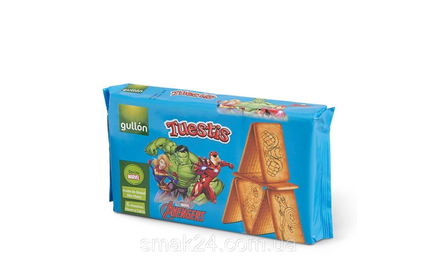 Печенье бисквитное с витаминамиl Tuestis  Gullon 400г (3х133г)