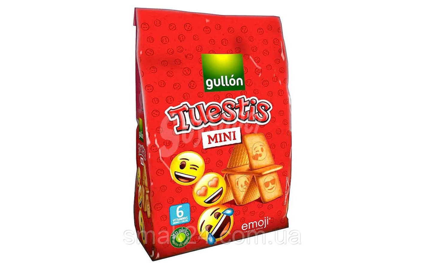 Печенье -мини бисквитное с витаминамиl Tuestis  Mini Gullon 250г Испания