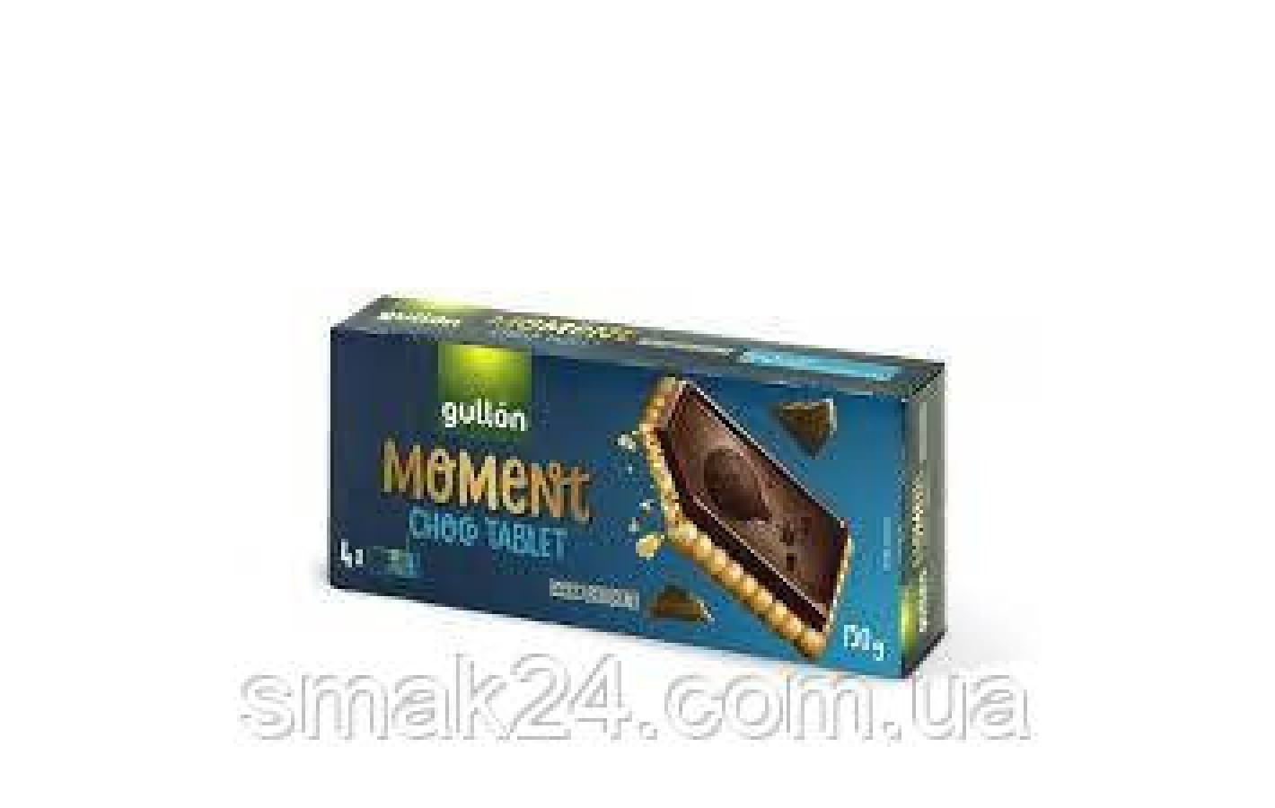 Печенье  Gullon Moment Choco Tablet Milk Chocolate  150г  Испания