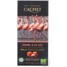 Шоколад Bio-Organic Cachet молочний з карамеллю і сіллю Бельгія 100г