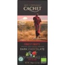 Шоколад чорний із лісовою ягодою Cachet Bio Organic Fruits Des Bois 100 г Бельгія