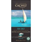 Шоколад чорний Cachet Bio Organic Sea Salt 72% какао 100 г Бельгія