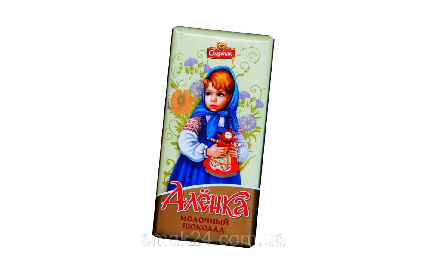 Молочний шоколад Оленка Спартак 20г Білорусь