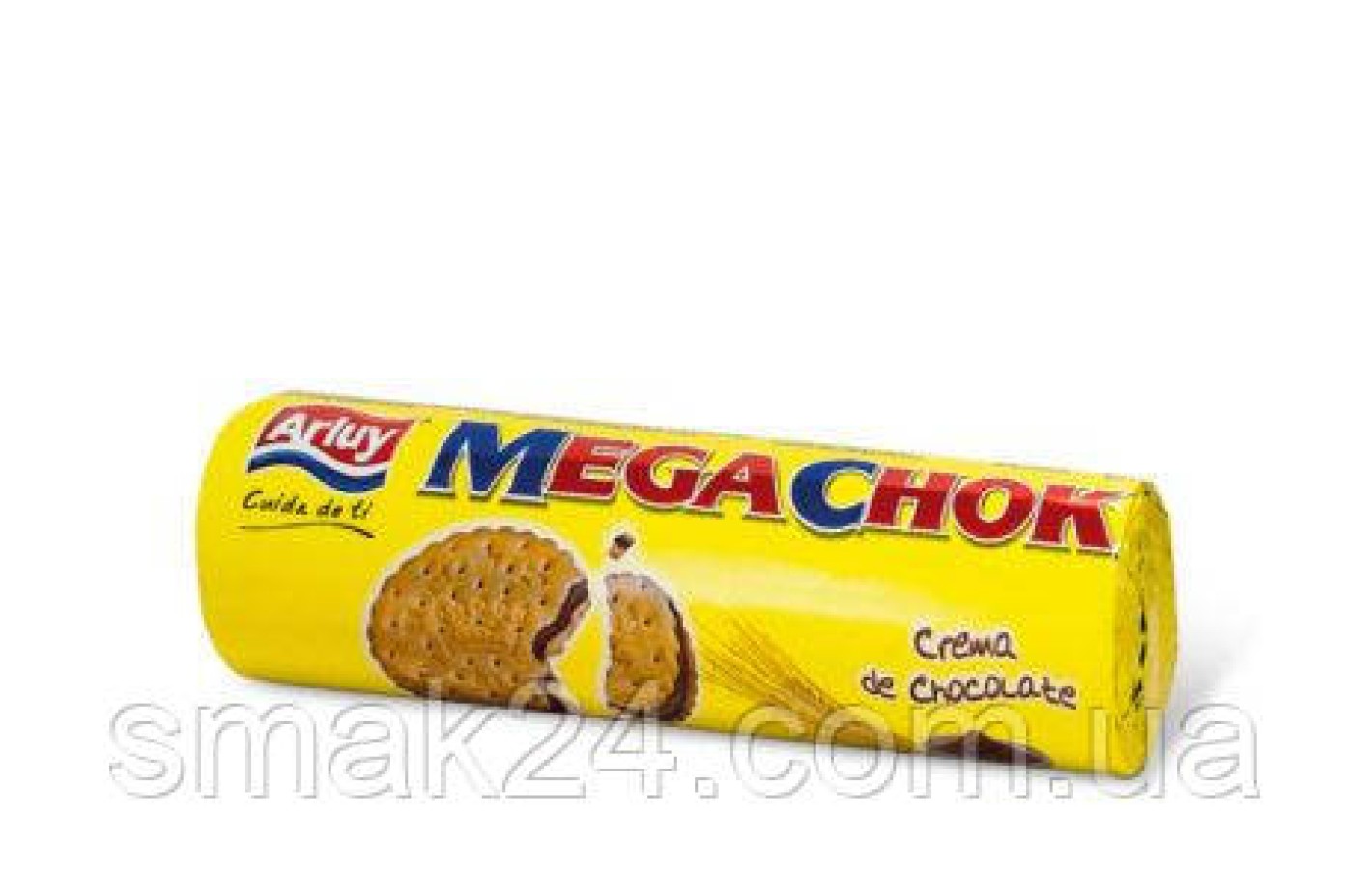 Печиво сендвіч Mega Choc Chocolate з шоколадним кремом Arluy Іспанія 500 г