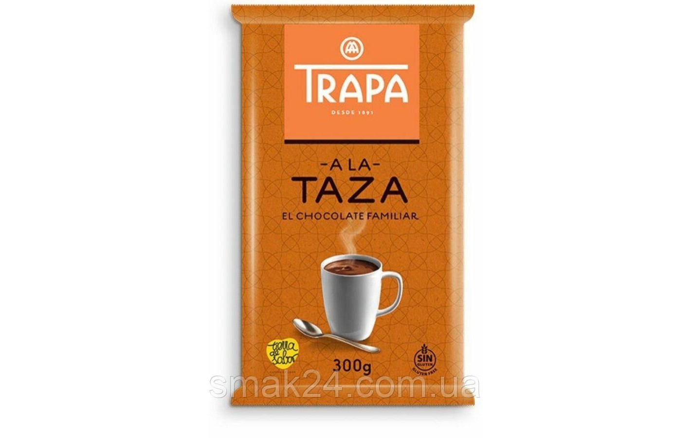 Гарячий шоколад без глютену Trapa ALA TAZA Іспанія 300г