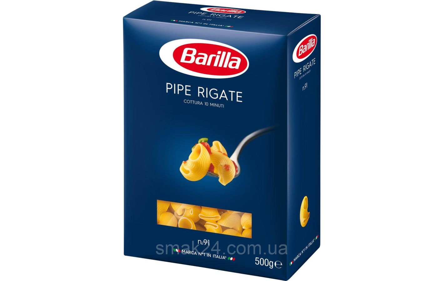 Макаронные изделия Pipe Rigati (рожки) N 91 Италия 500г