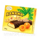 Конфеты шоколадные  Banana Marille (Банановое суфле с абрикосом) Hauswirth Австрия 150г