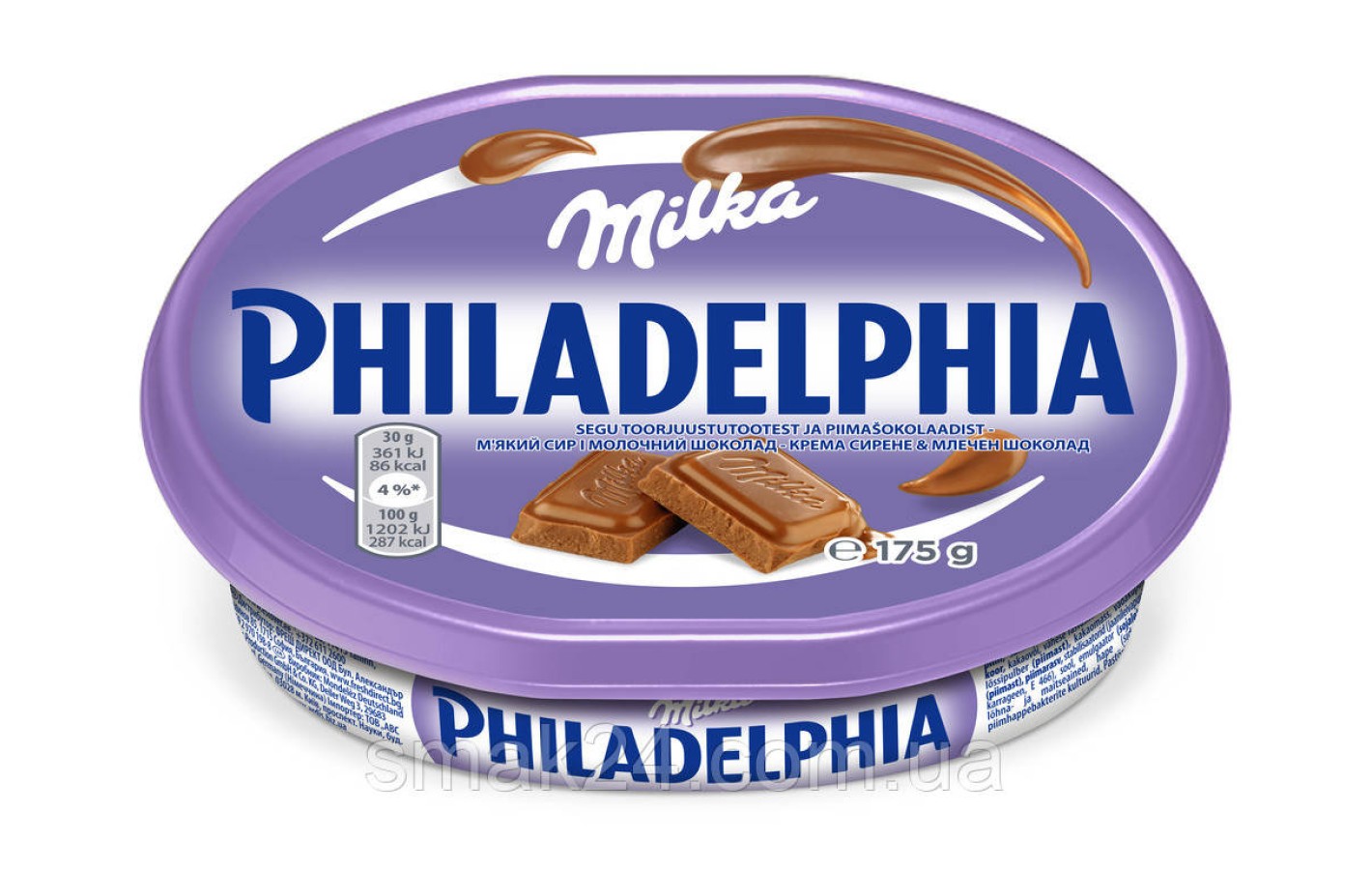 Вершковий сир Pheadelphia Milka 175 г Німеччина