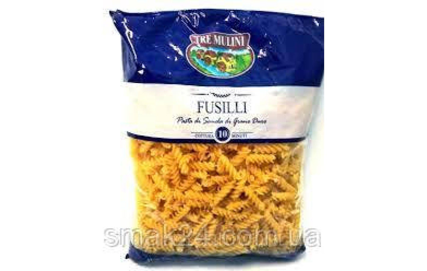 Макаронные изделия Fusilli TRE MULINI 1кг  Италия