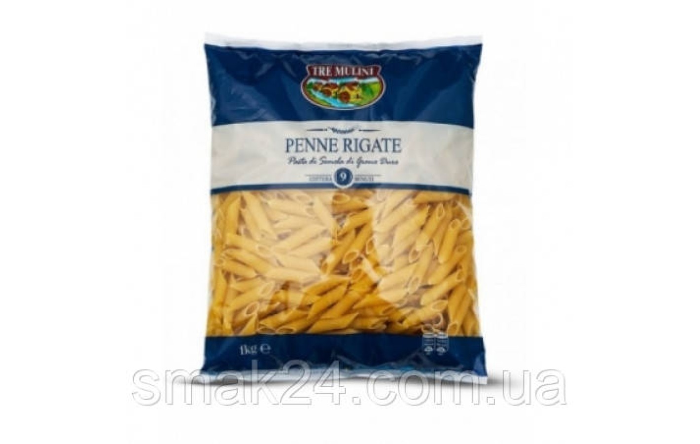 Макаронные изделия  Penne Rirgate TRE MULINI 1кг  Италия