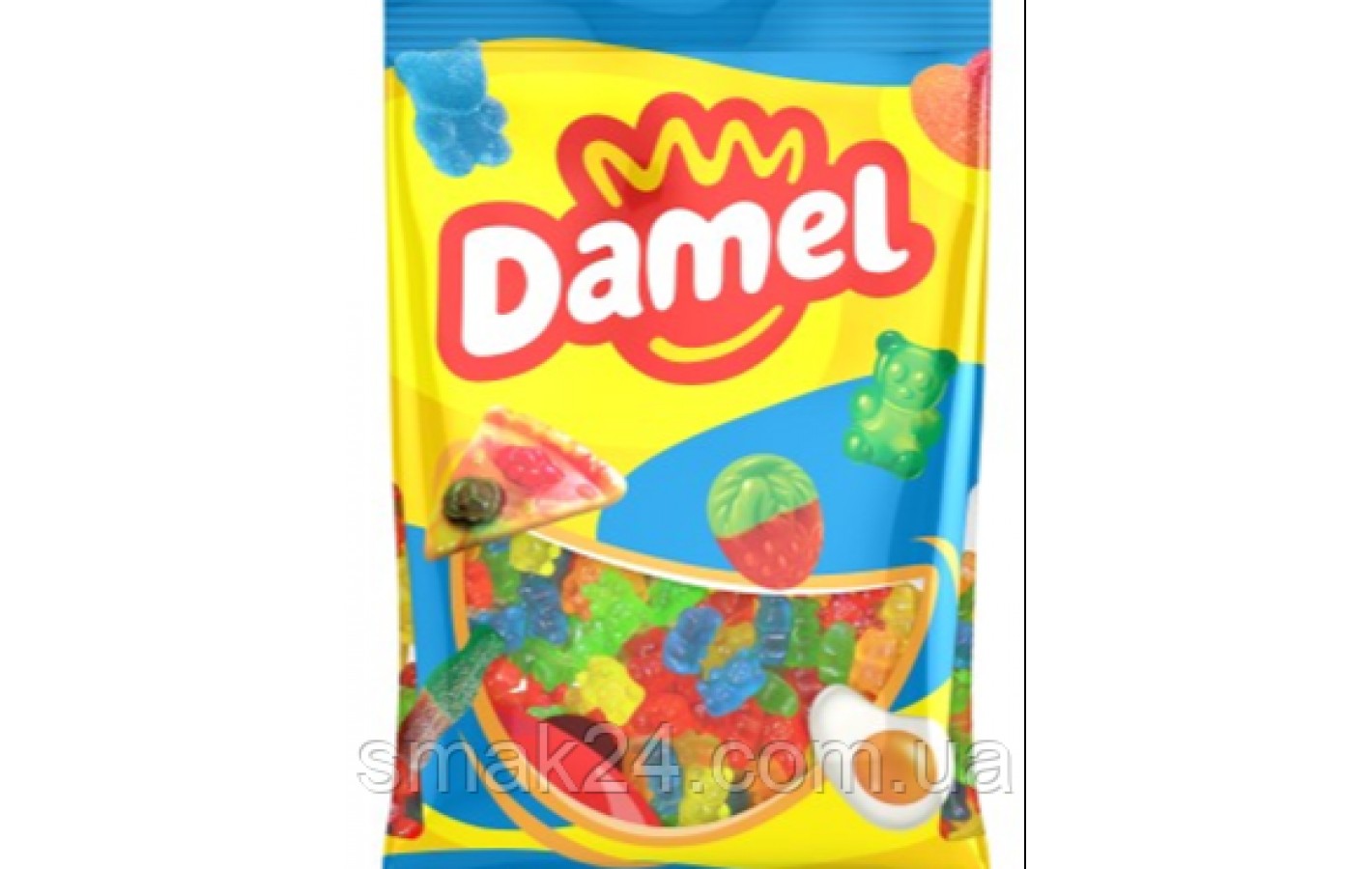 Желейні цукерки без глютену Ведмедики Damel Bears 1 кг Іспанія