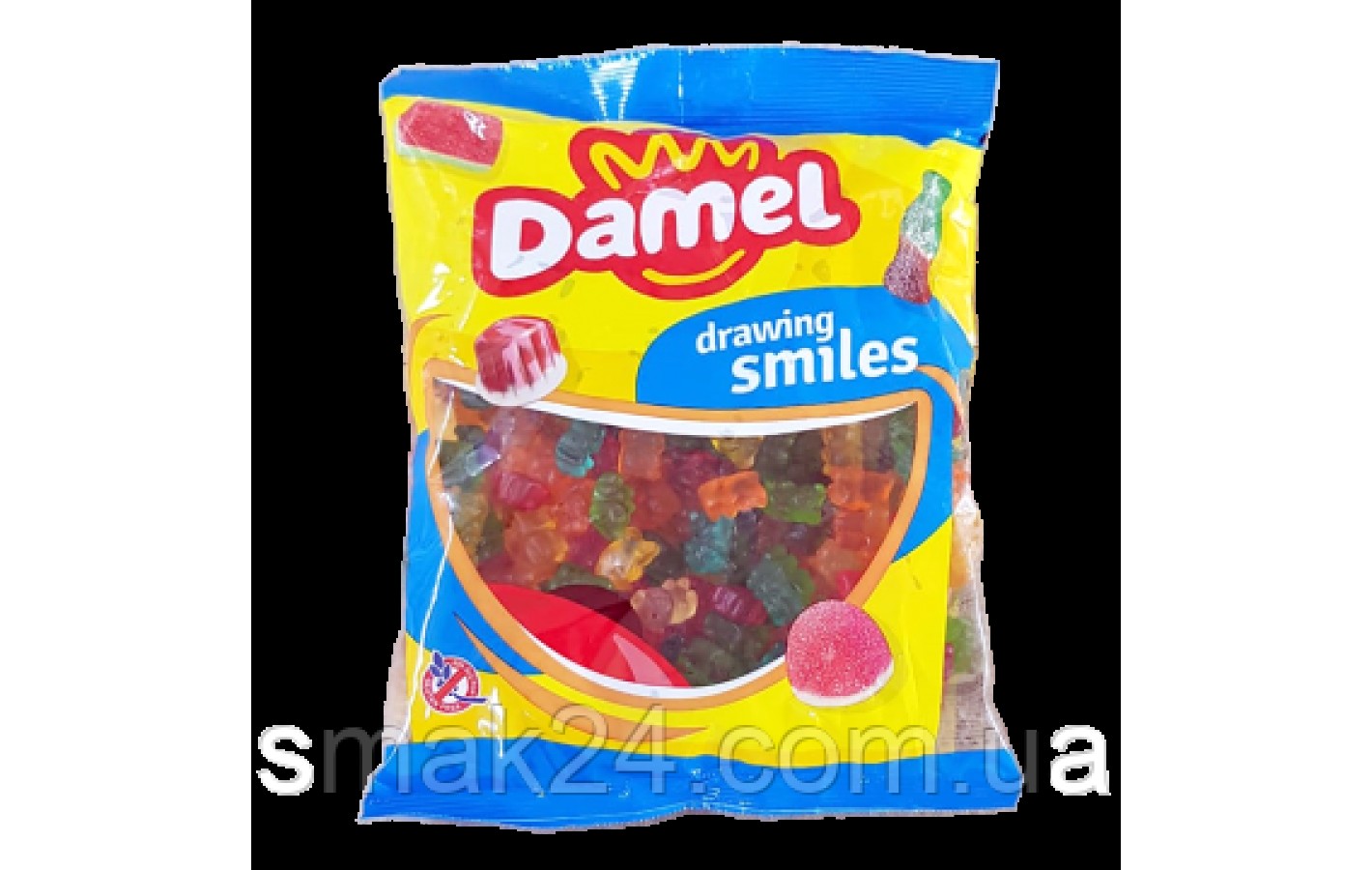 Желейні цукерки без глютену Ведмедики Damel Bears 1 кг Іспанія