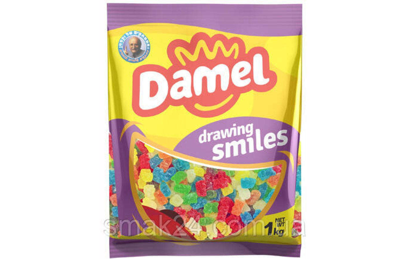 Желейні цукерки без глютену Ведмедики Damel Bears 1 кг Іспанія