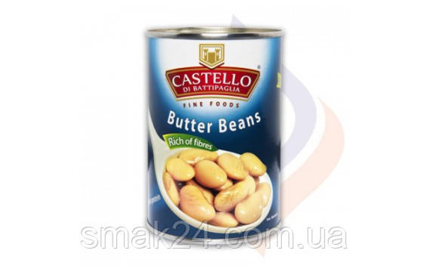 Фасоль белая  Castello Butter Beans 400г Италия