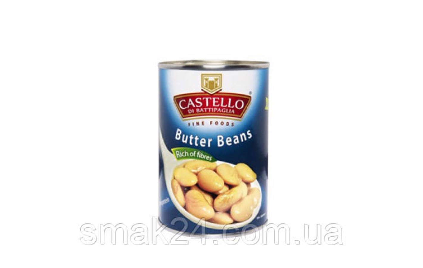 Фасоль белая  Castello Butter Beans 400г Италия