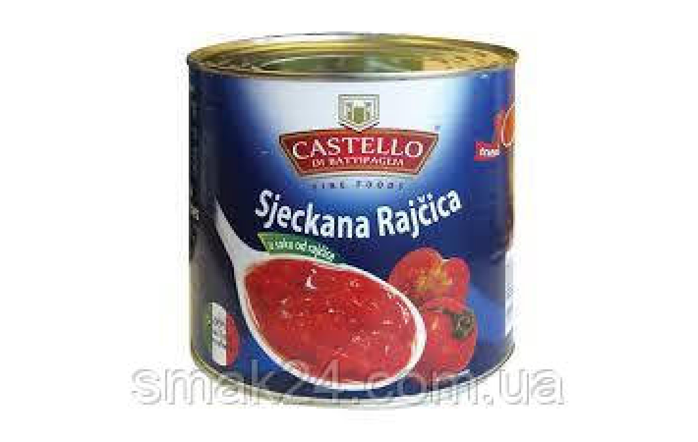 Помідори січені Castello Sjeckana Rajcica 425г Італія